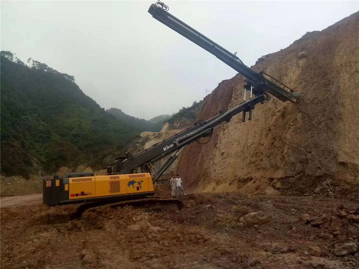 邊坡支護、錨桿、錨索鉆機施工